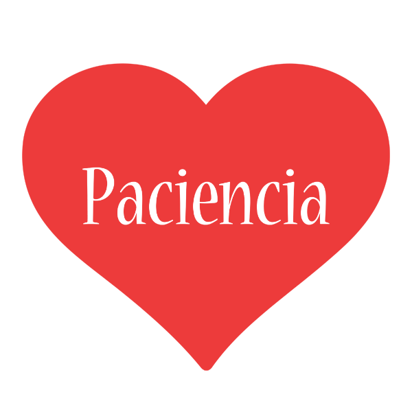 Paciencia love logo