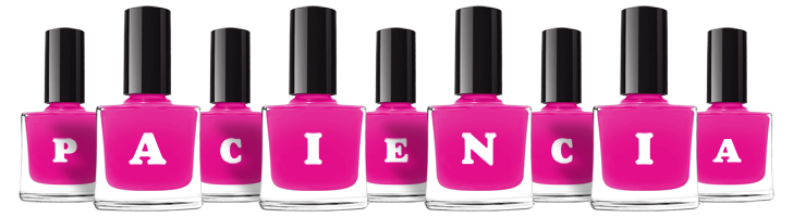 Paciencia nails logo