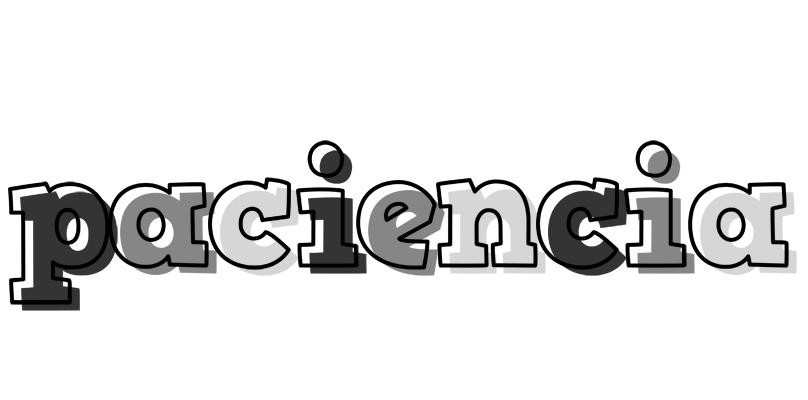 Paciencia night logo