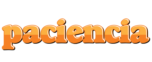 Paciencia orange logo