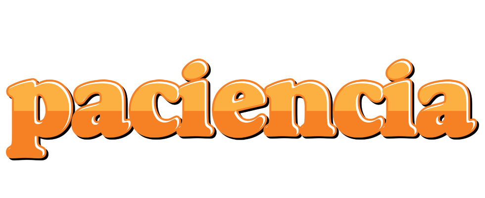 Paciencia orange logo