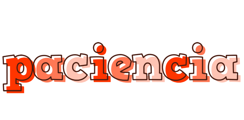 Paciencia paint logo