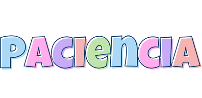 Paciencia pastel logo