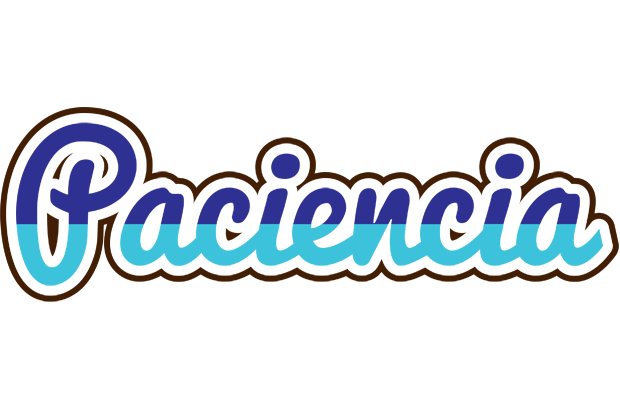 Paciencia raining logo