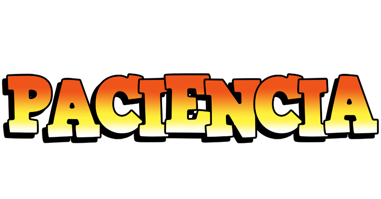 Paciencia sunset logo
