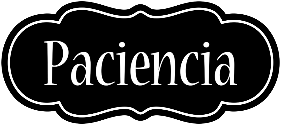 Paciencia welcome logo