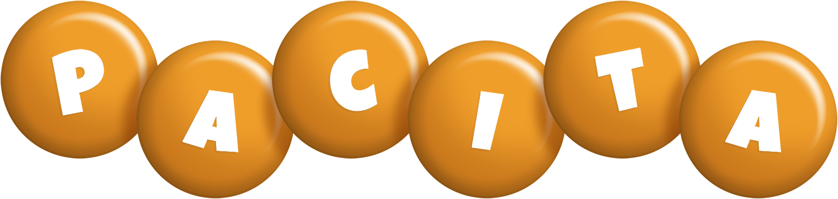 Pacita candy-orange logo