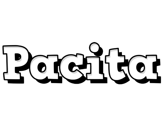 Pacita snowing logo