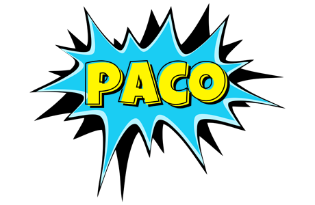 Paco amazing logo