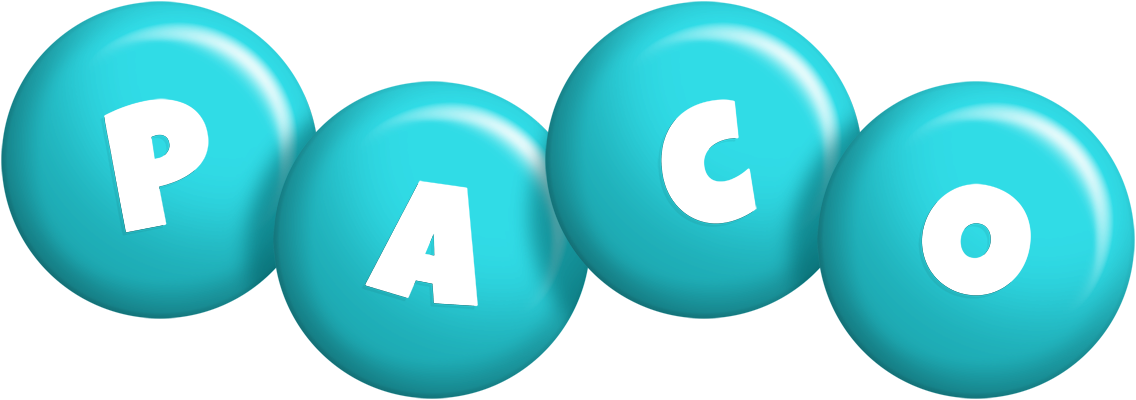 Paco candy-azur logo