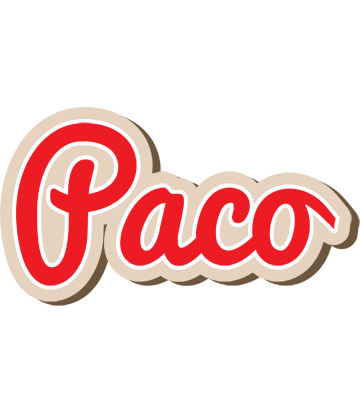 Paco chocolate logo