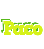 Paco citrus logo