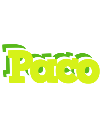 Paco citrus logo