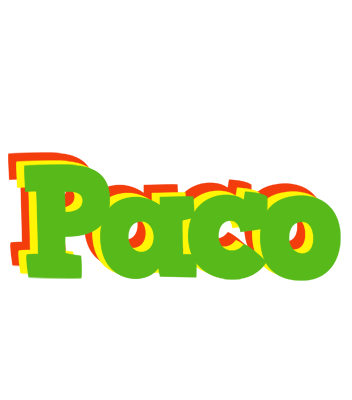 Paco crocodile logo
