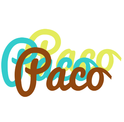 Paco cupcake logo