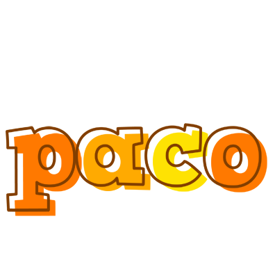 Paco desert logo