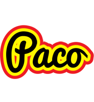 Paco flaming logo