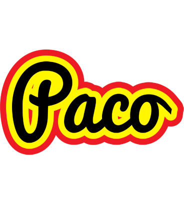 Paco flaming logo