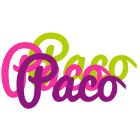 Paco flowers logo