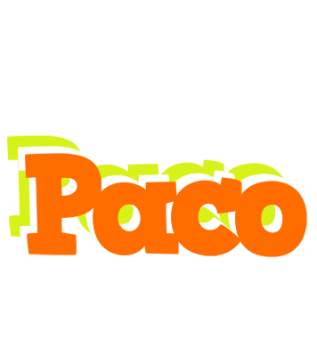 Paco healthy logo