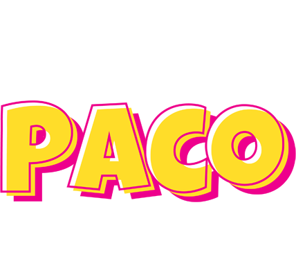 Paco kaboom logo