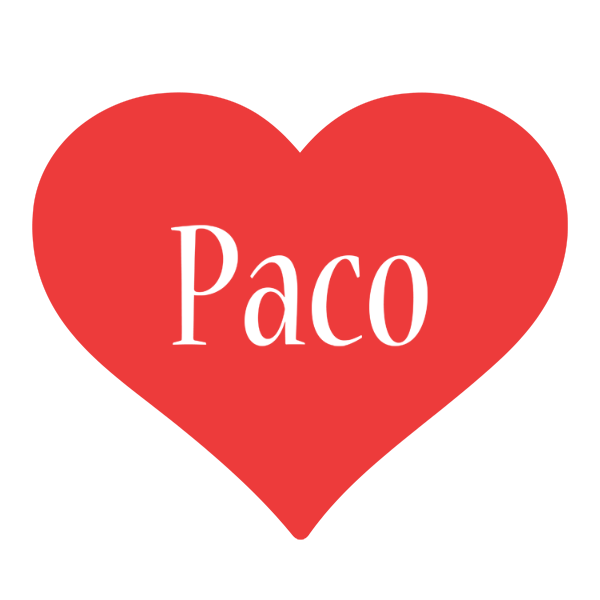 Paco love logo