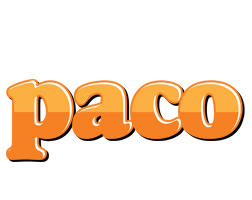 Paco orange logo