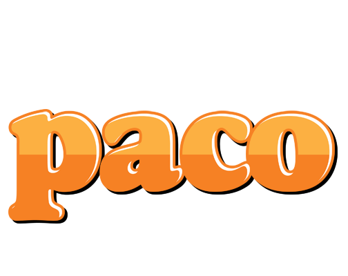 Paco orange logo