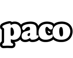 Paco panda logo