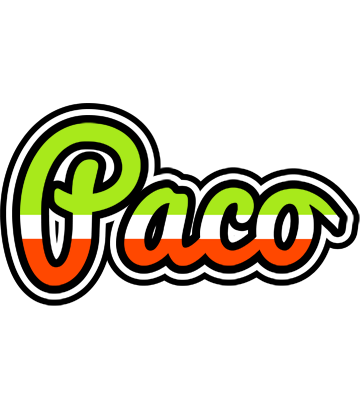 Paco superfun logo