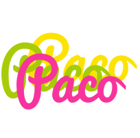 Paco sweets logo