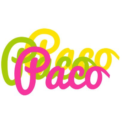 Paco sweets logo