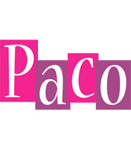 Paco whine logo