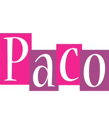Paco whine logo