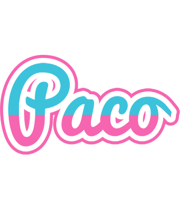 Paco woman logo