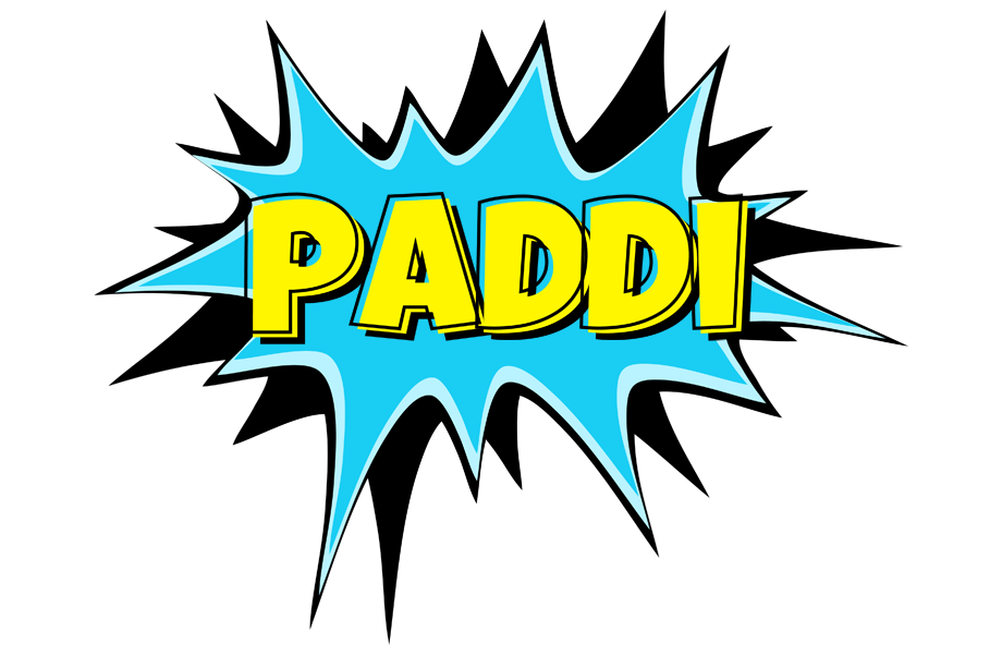 Paddi amazing logo