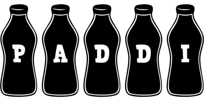 Paddi bottle logo