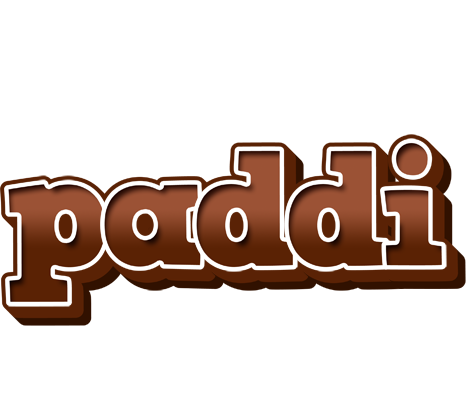 Paddi brownie logo