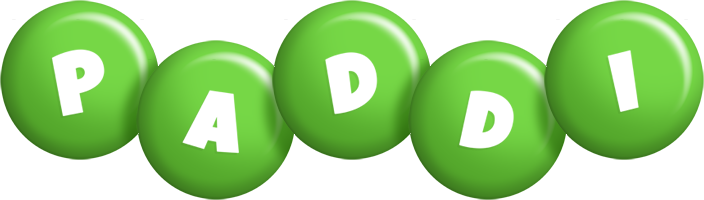 Paddi candy-green logo