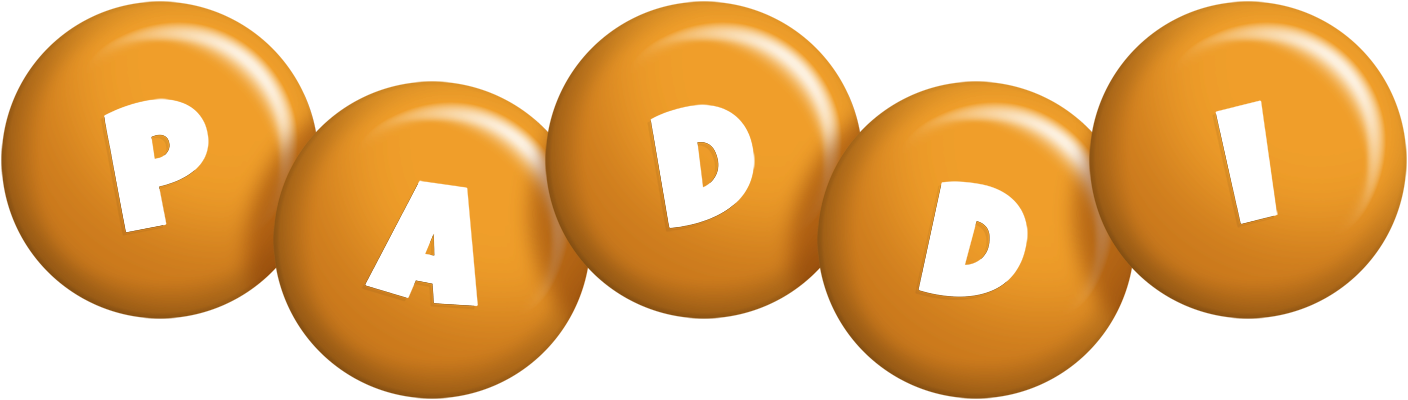 Paddi candy-orange logo