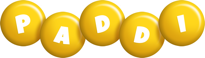 Paddi candy-yellow logo