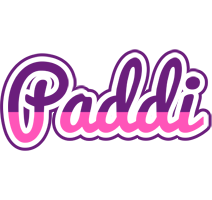 Paddi cheerful logo