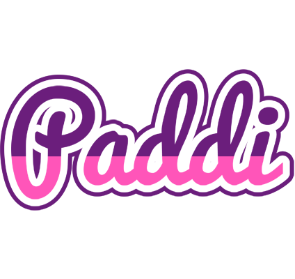 Paddi cheerful logo