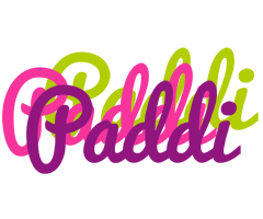 Paddi flowers logo