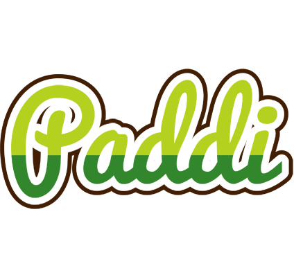 Paddi golfing logo