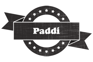 Paddi grunge logo