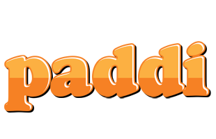 Paddi orange logo