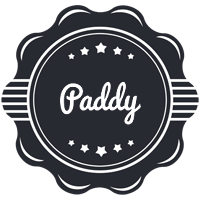 Paddy badge logo