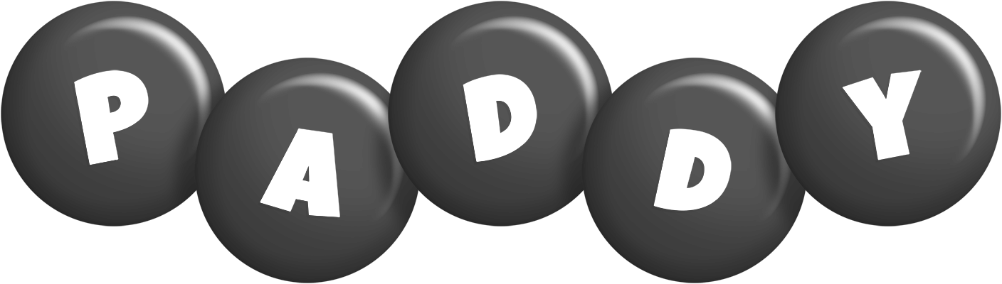 Paddy candy-black logo