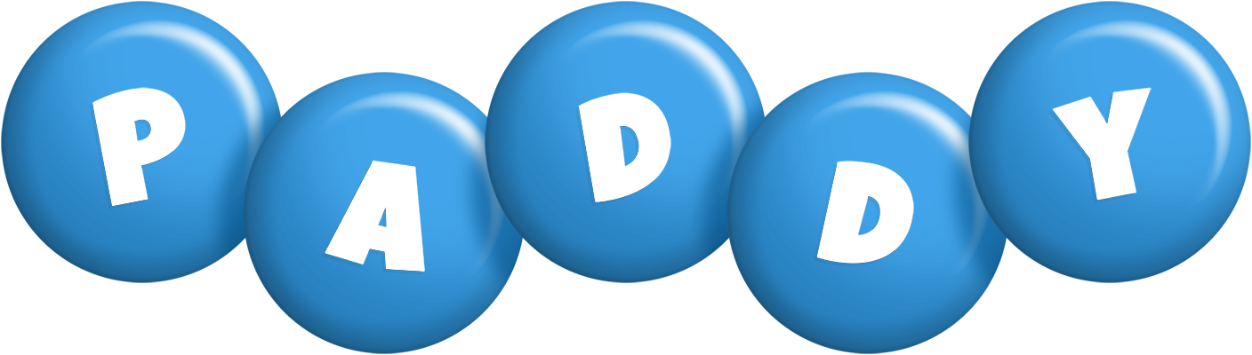 Paddy candy-blue logo